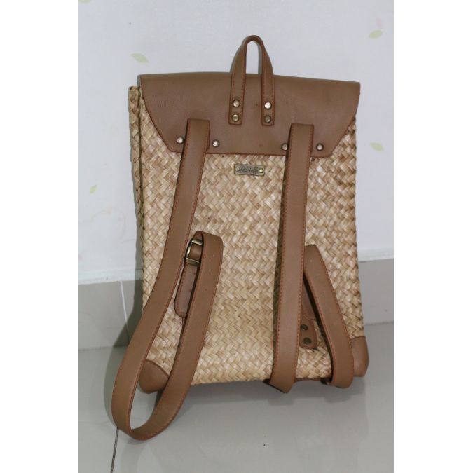 Seagrass bag for decor - S.111