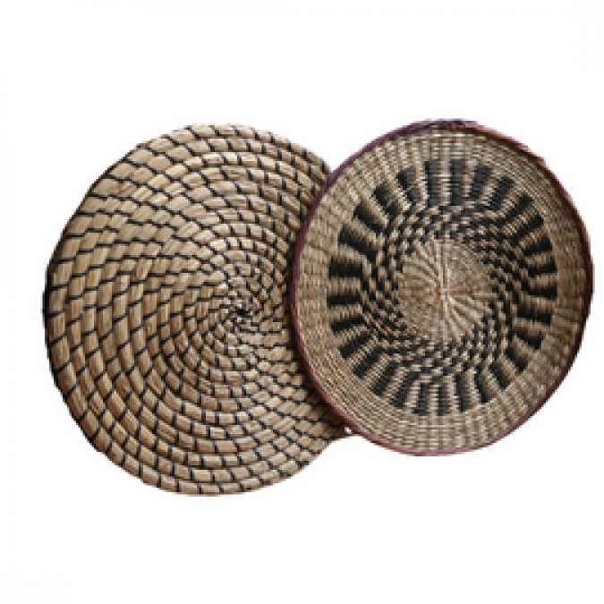 Seagrass decor disk- S401