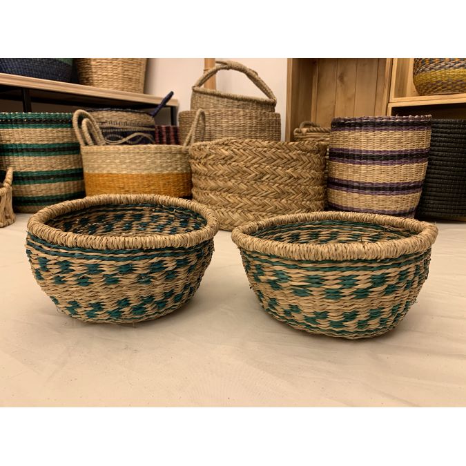 Seagrass decor basket - S107